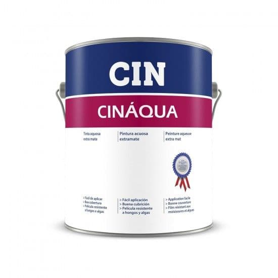 Cin Tinta Plástica Cinaqua Branco Mate 5L