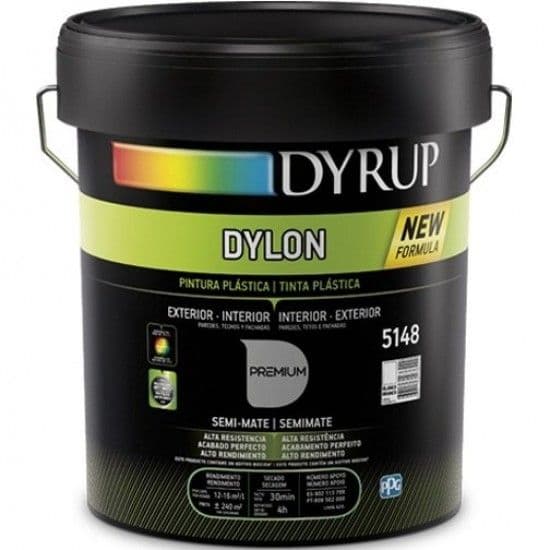 TINTA DYLON BRANCO SEMI-MATE 5L REF 5148-800 DYRUP