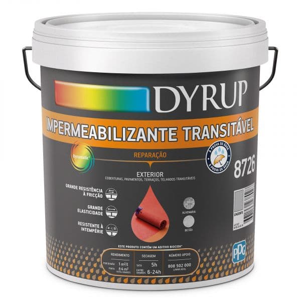 Dyrup Memb Liq Transit Cinza 4L - 0208163