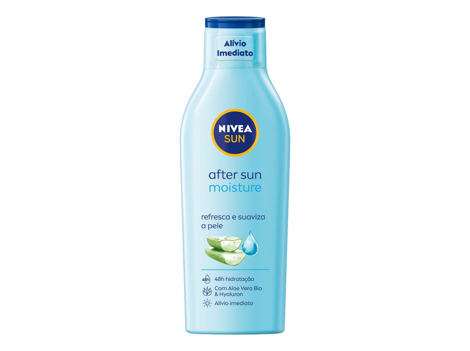 After Sun Moisture Loção Solar com Aloé Vera NIVEA SUN 200 ml