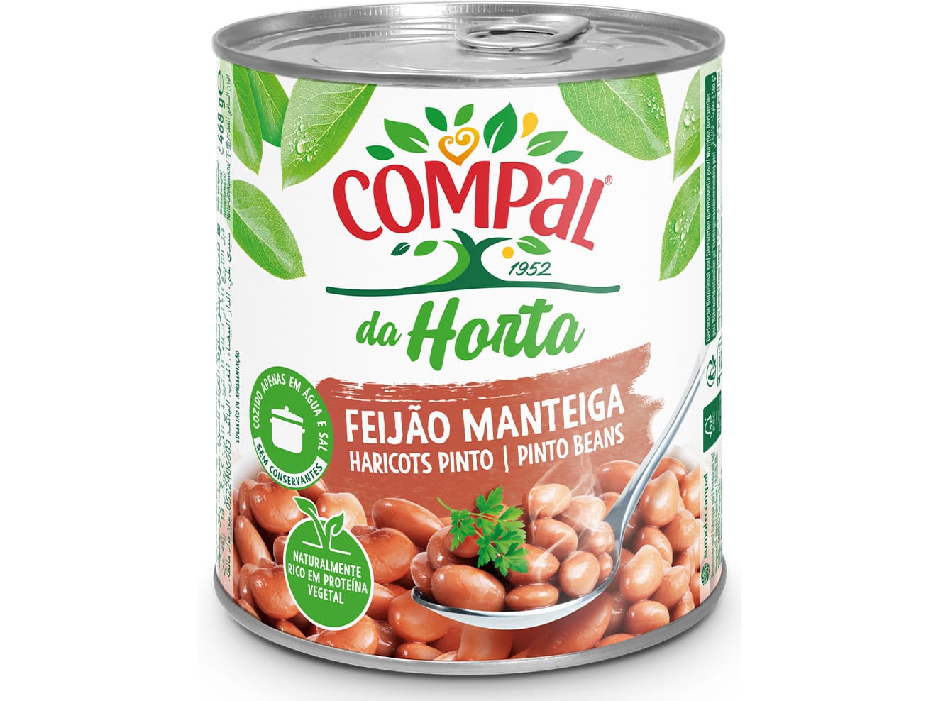 FEIJÃO COMPAL DA HORTA MANTEIGA 845G