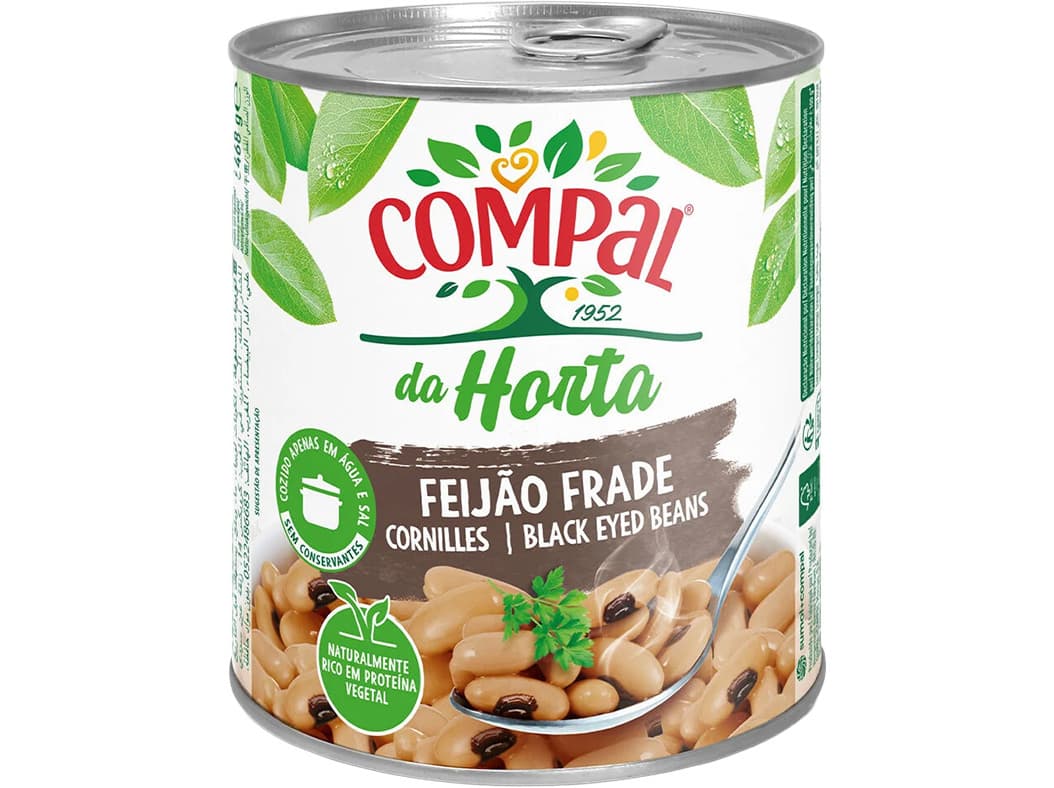FEIJÃO COMPAL DA HORTA FRADE 845G