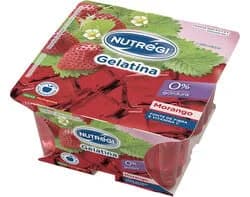 gelatina nutrégi morango 4x100g