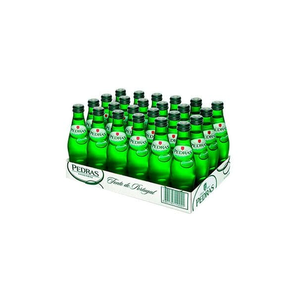 Pedras Salgadas Água Mineral Gaseificada 0,25L Pack 24un