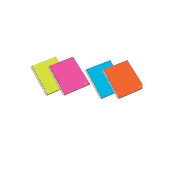 Ambar Caderno A4 Capa Dura Quadriculado 120 Fls 70g Sortido - 5601199163528