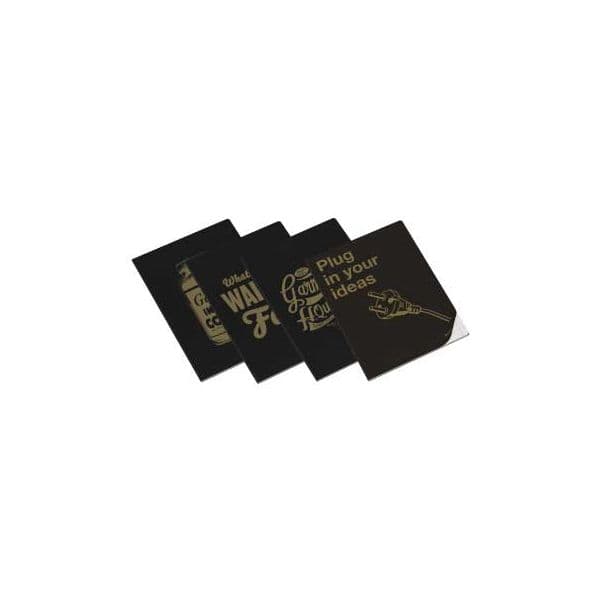 Ambar Caderno Agrafado Clever Gold A4 Quadriculado 90g 40Fl (17307790214)