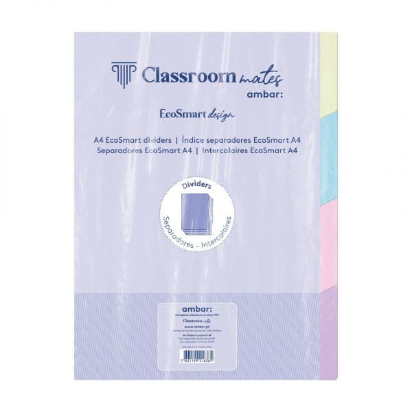 Ambar Separadores para Caderno Inteligente EcoSmart A4 1 un.