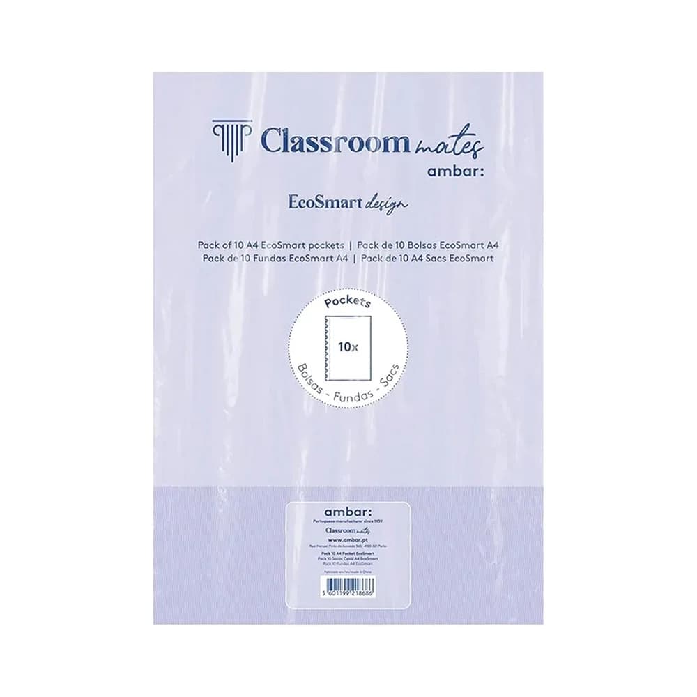 Ambar Bolsa (Micas) para Caderno Inteligente A4 EcoSmart 10un
