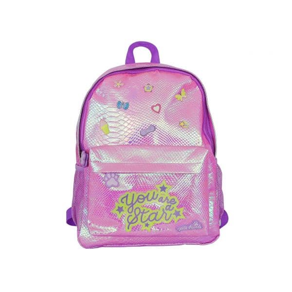 Ambar Mochila New Magical World Holo 2023 Rosa 41X30X15Cm