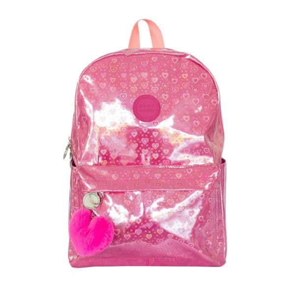 Ambar Mochila Moonflower Teen Holo 2023 Rosa 42X32X14,5Cm