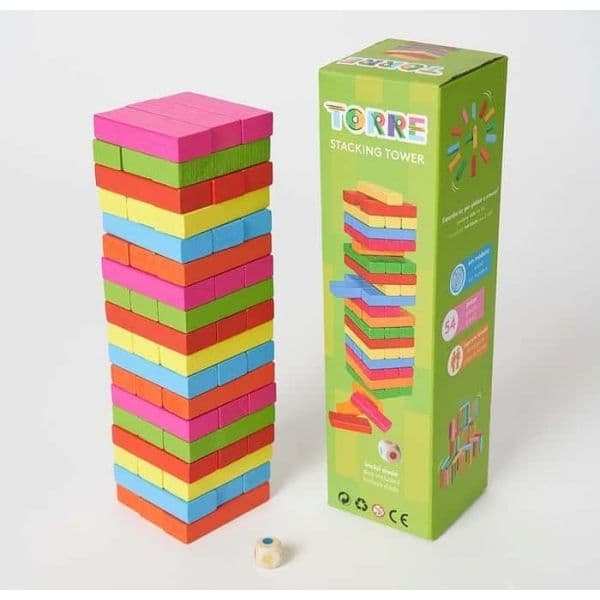 Ambar Torre De Empilhar: 54 Peças