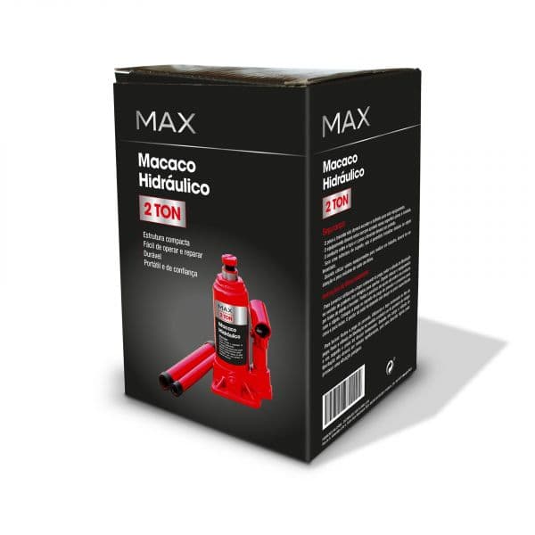 Max Macaco hidráulico 2 ton