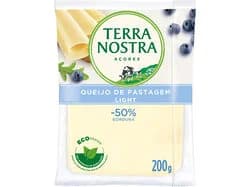 queijo terra nostra fatiado menos 50% gordura 200g