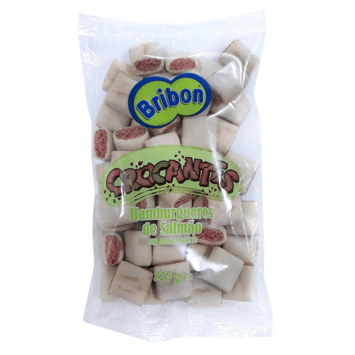 Crocantes Snacks Hamburguer de Salmão 225gr