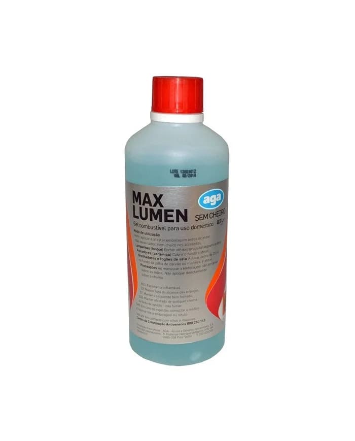 Gel Combustivel Maxlumen 500ml