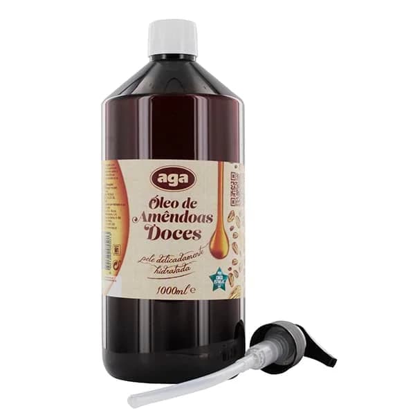 Oleo de Amendoas Doces 1L Aga