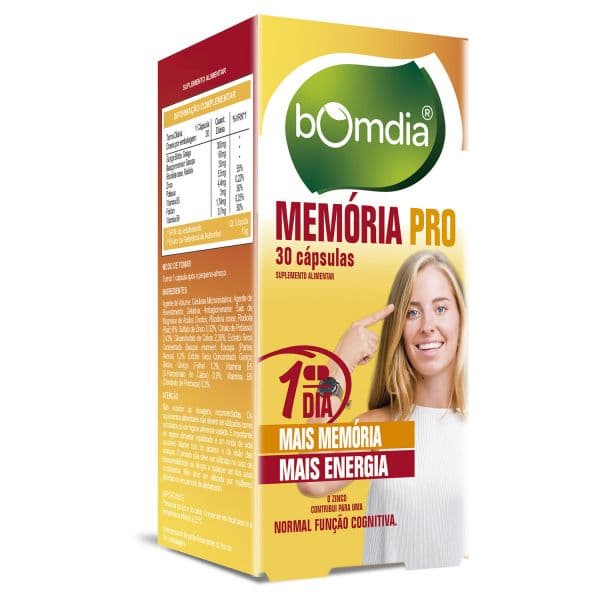 Fharmonat Bom Dia Memória Pro 30 Cápsulas