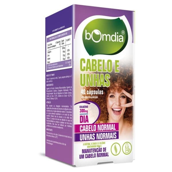 Fharmonat Bom Dia Cabelo e Unhas 40 Cápsulas