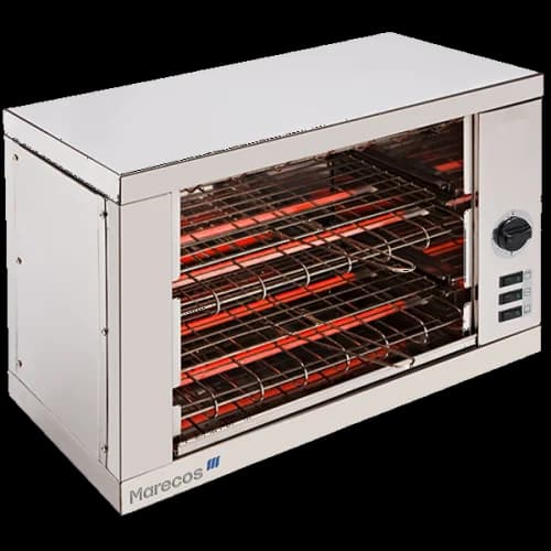Torradeira Marecos TM2 | 12 fatias, 3600W, Aço Inoxidável