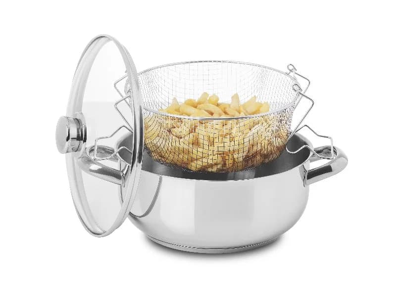Silampos Fritadeira com Asas 24 com Cesto Europa Glass ID