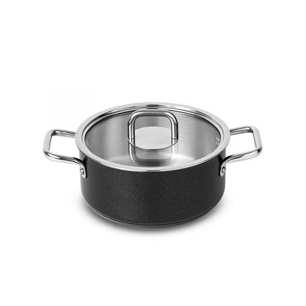 Silampos Caçarola com Asas 20 Comfort Glass Black