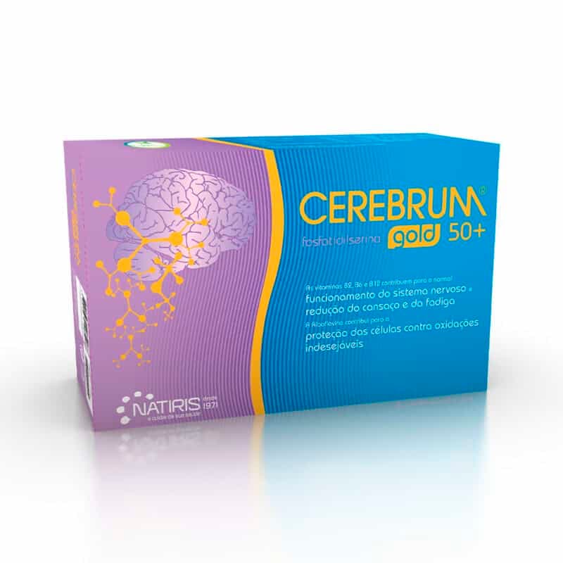 Cerebrum Gold 50+ 20 Ampolas 10ml Natiris