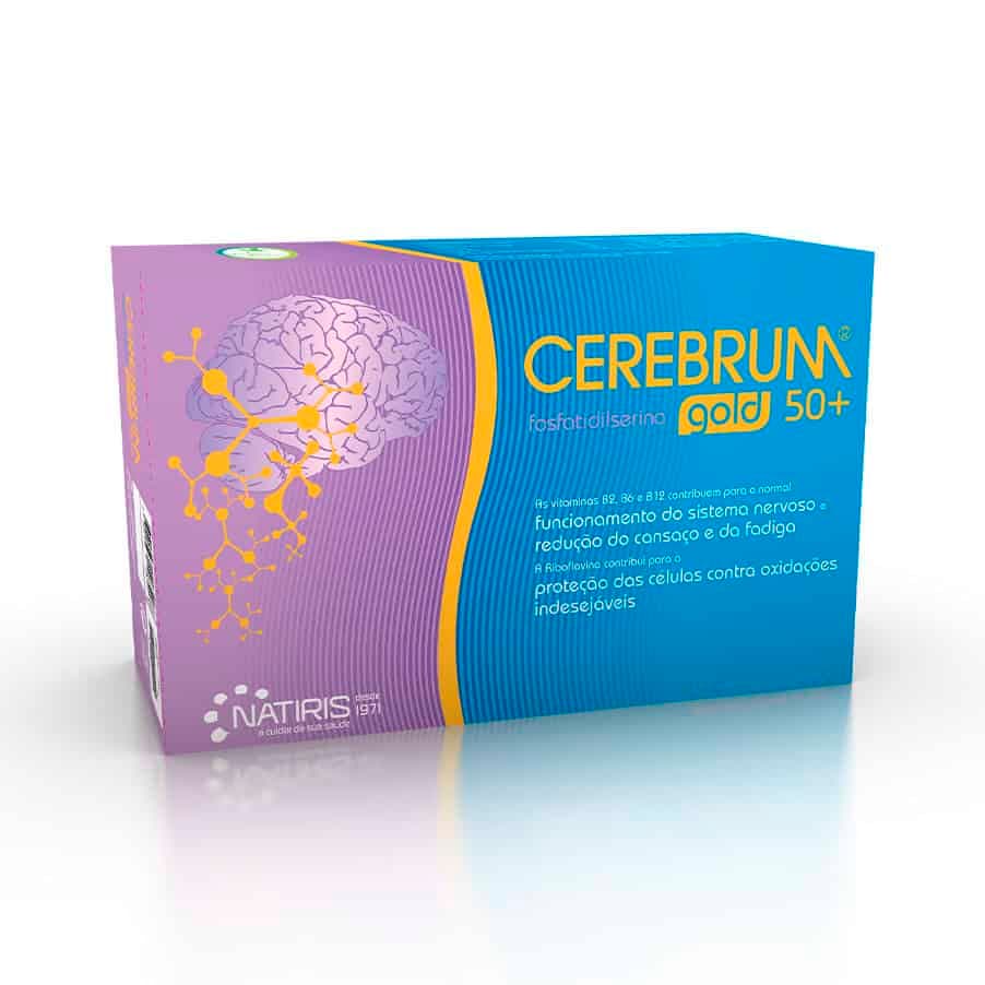 Cerebrum Gold 50+ 20 Ampolas 10ml Natiris