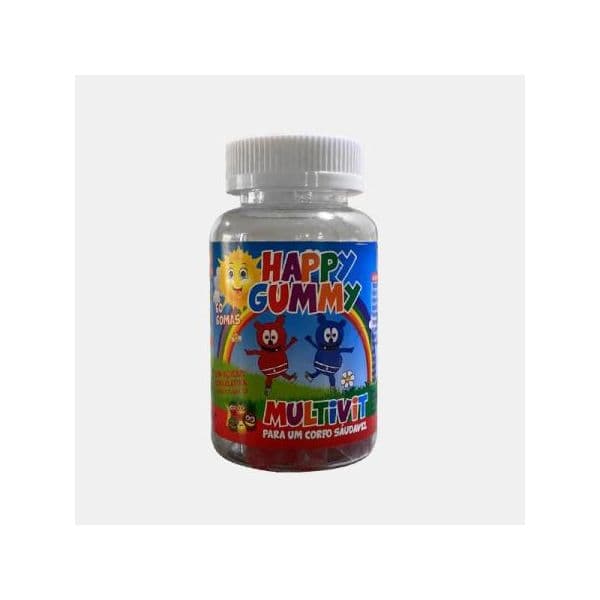 Natiris Happy Gummy Multivitaminas e Minerais 60 Gomas