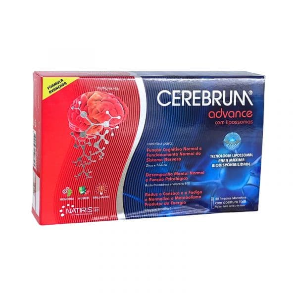 Natiris Cerebrum Advance 20 Ampolas