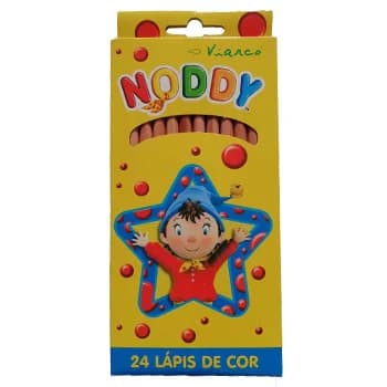 Viarco Lápis de Cor Noddy 18cm 24 un.