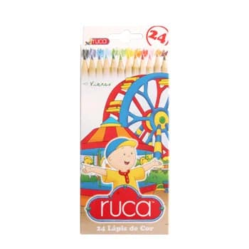 Viarco Lápis de Cor Ruca 18cm 24 un.