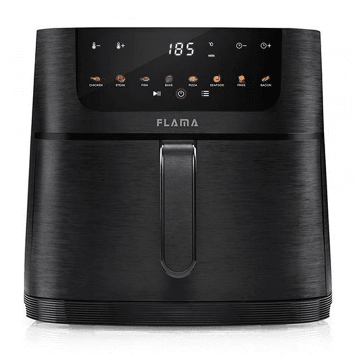Fritadeira Flama Airfryer 648FL 1800w 8L Preta