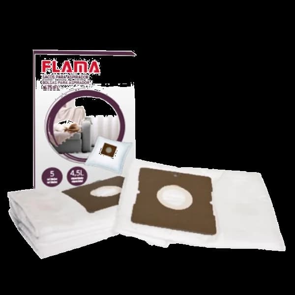 Sacos Aspirador Flama 1675A01 | 5 Unidades, 4.5L