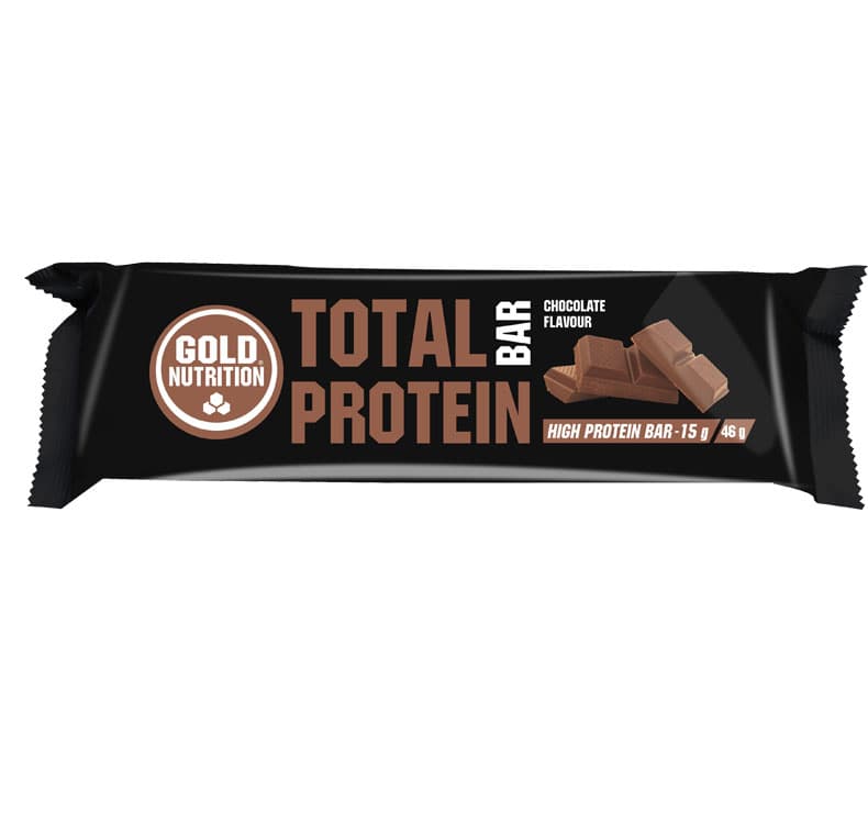 Gold Nutrition Total Whey Protein bar 46g Chocolate