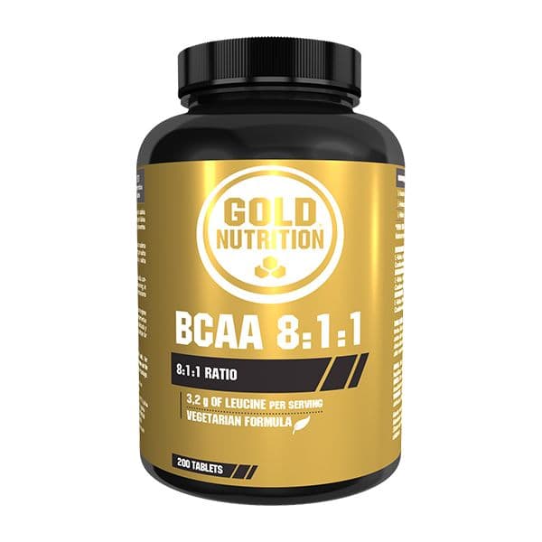 Gold Nutrition BCAA's 8:1:1 Extreme Force 200 Comprimidos