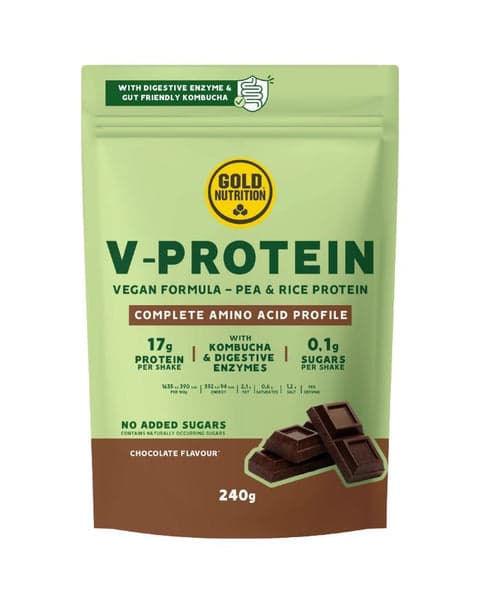 Gold Nutrition V-protein 240g Chocolate
