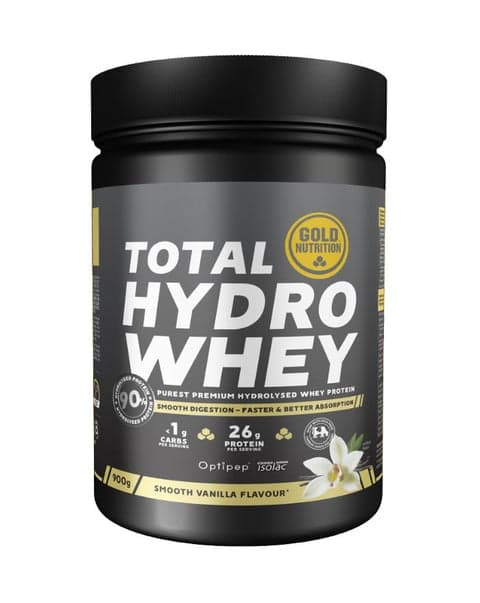 Gold Nutrition Total Hydro Whey 900gr Baunilha
