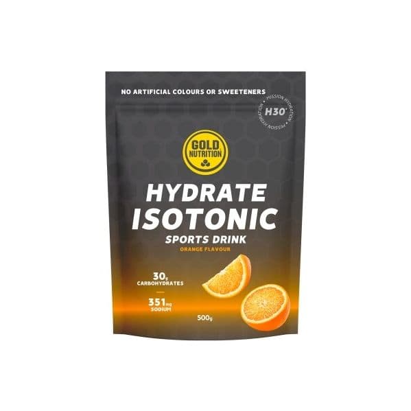 Gold Nutrition Hydrate Isotonic H30 Laranja 500g