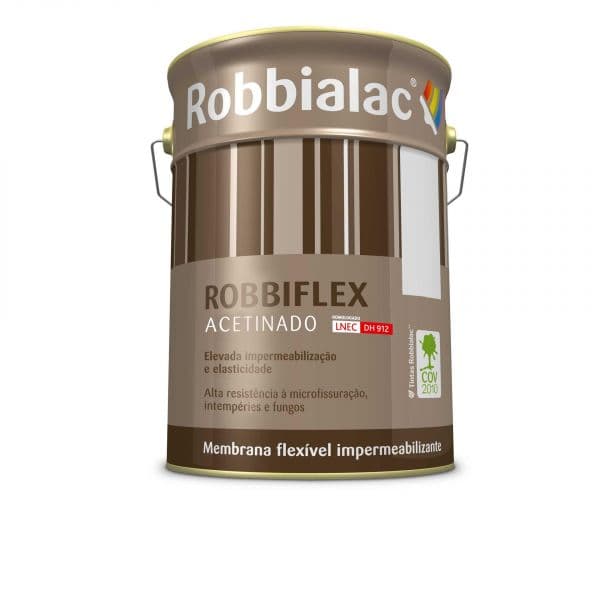Robbialac Robbiflex Acetinado Branco 5L - R022000105000