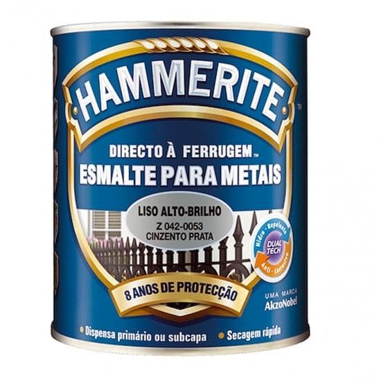 Robbialac Hammerite Cinza/prata Brilhante 5L 042-0053 - 042-0053_5L