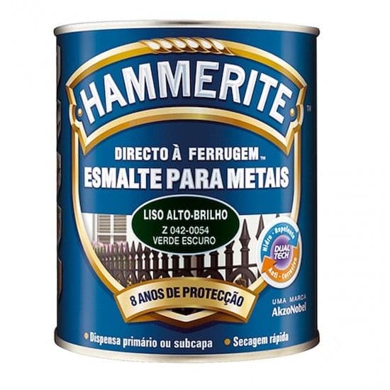 Robbialac Hammerite Verde Escuro Brilhante 5L 042-0054 - 042-0054_5L