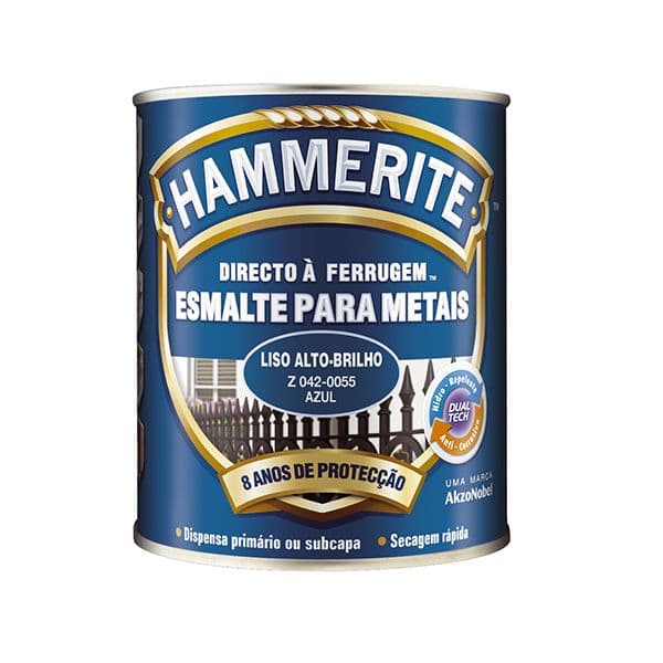 Hammerite Esmalte Antioxidante e Anticorrosivo Azul 0.75l