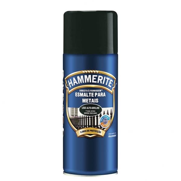 Robbialac Spray Esmalte Antioxidante Liso Britrante 400ml Verde