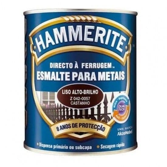 Hammerite Esmalte Antioxidante e Anticorrosivo Castanho 2.5L - 12918332