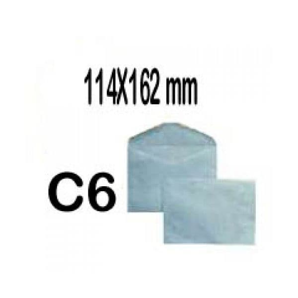 Firmo Envelope 114x162mm Azul C6 Gomado 500 un. - 030350