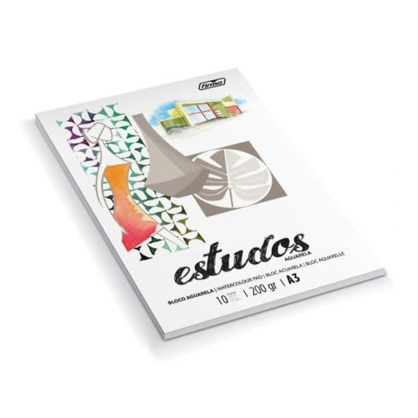 Firmo Bloco de Desenho A3 200 gramas 10 Folhas