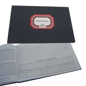 Livro Registo Cadastro Pessoal 50 - 1471112