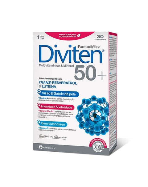 Farmodietica Diviten 50+ 30 Comprimidos