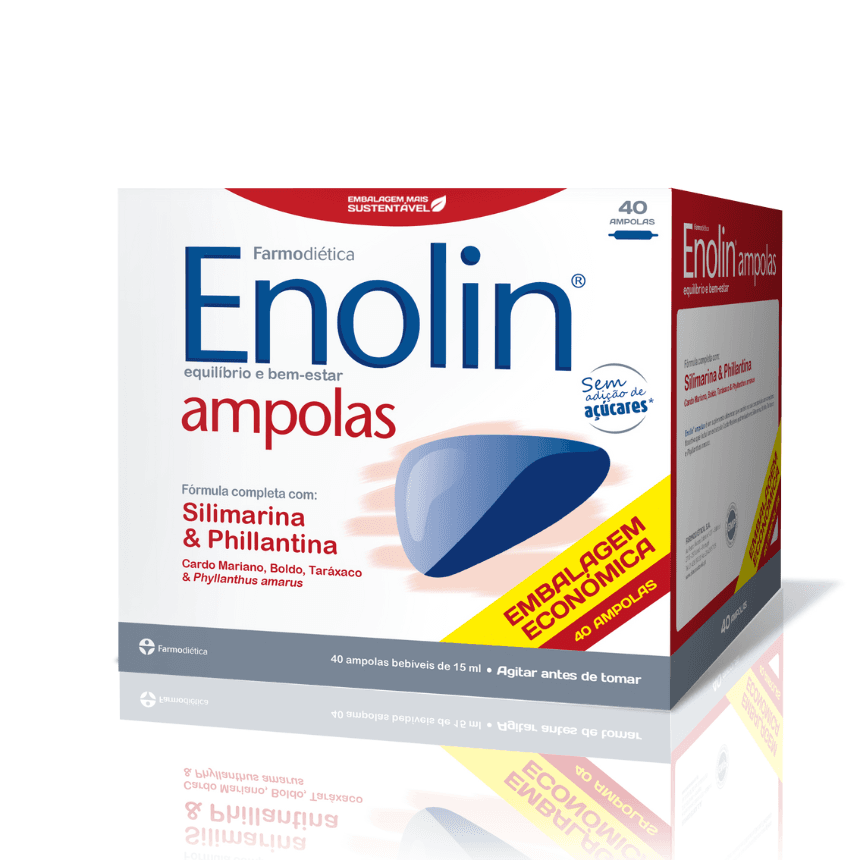 Farmodietica Enolin 40 Ampolas