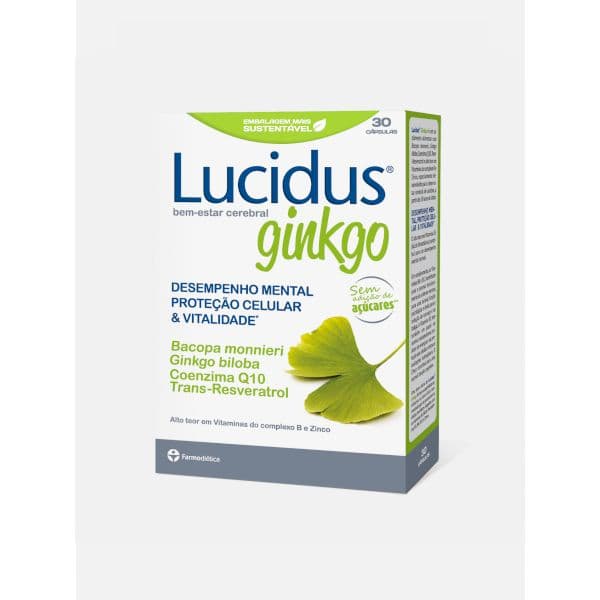 Farmodiética Lucidus Ginkgo 30 Cápsulas